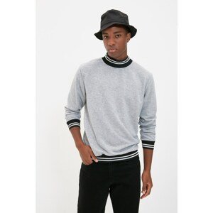 Trendyol Gray Men's Regular fit Sweatshirt