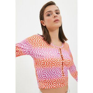 Trendyol Red Fitted Knitted Blouse