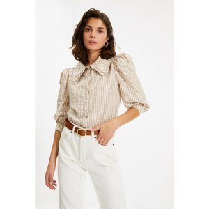 Trendyol Stone Collar Detailed Shirt