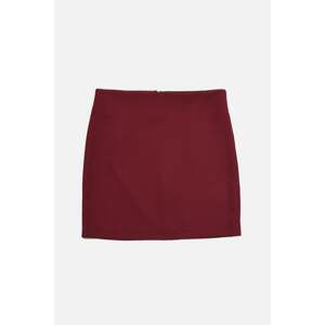 Trendyol Claret Red Mini Skirt