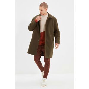 Trendyol Khaki Men's Oversize Shirt Collar Coat