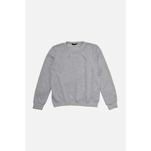 Trendyol Gray Basic Thin Knitted Sweatshirt