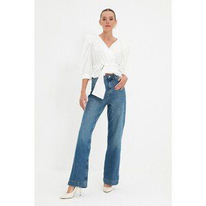 Trendyol Blue High Waist 90's Wide Leg Jeans