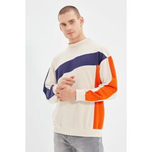 Trendyol Stone Men Regular Fit Sweatshirt