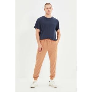 Trendyol Brown Men's Regular Fit Sweatpants