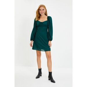 Trendyol Green Fabric Textured Dress