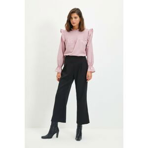 Trendyol Black Wide Leg Trousers