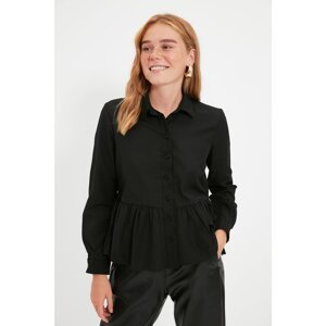 Trendyol Black Loose Shirt