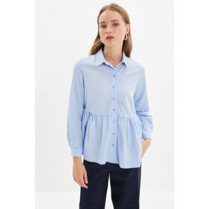 Trendyol Blue Loose Shirt