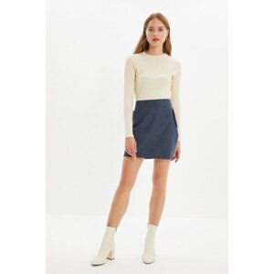 Trendyol Skirt - Blau - Mini