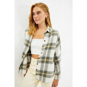 Trendyol Green Plaid Shirt