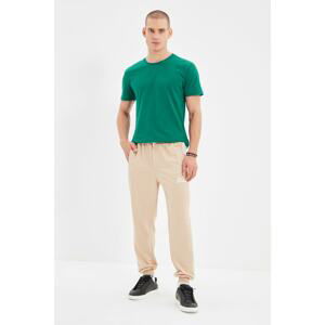 Trendyol Beige Men's Regular Fit Sweatpants