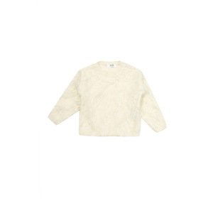 Trendyol Ecru Fringed Girls Knitwear Sweater