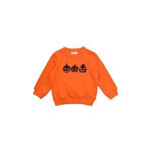 Trendyol Orange Halloween Printed Girl Knitted Slim Sweatshirt