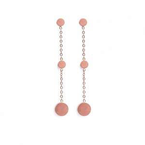 Dotty Rose Gold Earrings