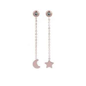 Earrings VUCH Infinity Rose gold