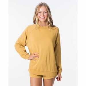 Rip Curl Sweatshirt ORGANIC FLEECE CREW Gold