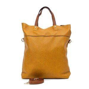 Mustard soft city bag