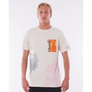 Rip Curl T-shirt SURF HEADS TIE DYE TEE Vintage White