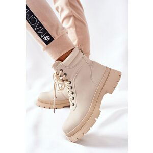 Women's Boots Beige Mustgrow