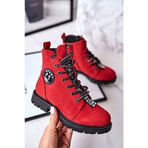 Children's Boots Warm Red Mini Aspen
