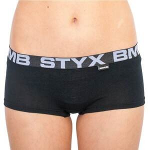 Women's panties Styx bamboo without hem black (I960)
