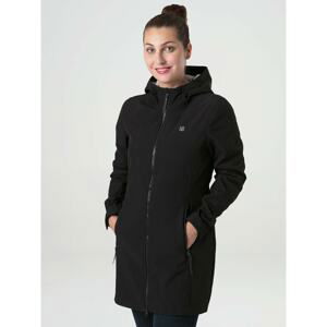 LECIKA women's softshell coat black