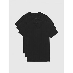 3PACK men's t-shirt Diesel black (00SHGU-0QAZY-900)