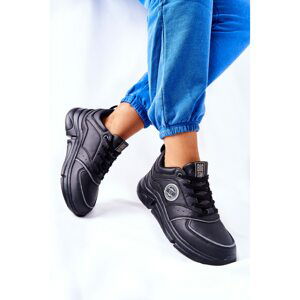 Sport Shoes On A Platform Big Star II274313 Black