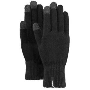 Barts FINE KNITTED TOUCH GLOVES Gloves Black