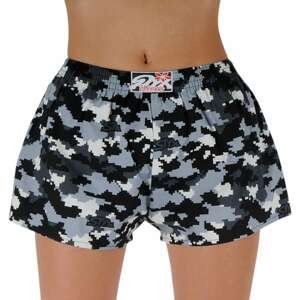 Women's shorts Styx art classic rubber camouflage digital (K856)