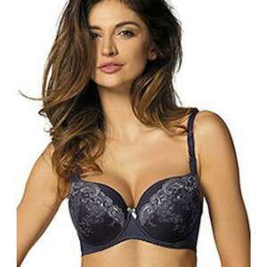 Padded bra Yvette / B4 - graphite