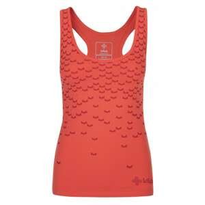Women's tank top Kilpi LEAVES-W coral