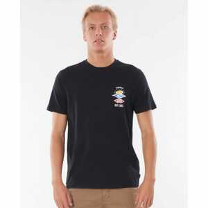 Rip Curl T-shirt SEARCH LOGO TEE Black