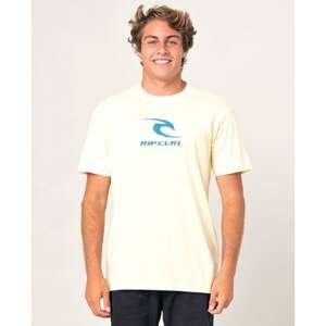 T-shirt Rip Curl ICON USED SS TEE Pale Yellow