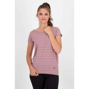Pink Women's Patterned T-Shirt Alife and Kickin - Women