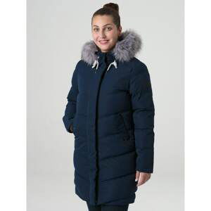 Women's coat for the city Loap NAIROBI blue