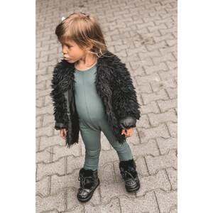 Children's Snow Boots With Fur Black Minnie Mouse
