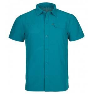 Kilpi BOMBAY-M men's outdoor shirt turquoise