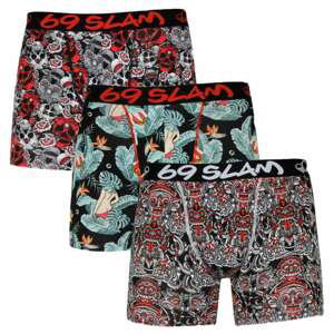 3PACK men's boxers 69SLAM fit bamboo mix (PACRST-BB)