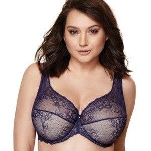 Scarlet / B3 Semi-Reinforced Bra - Dark Blue