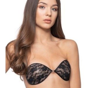 Self-supporting lace bra