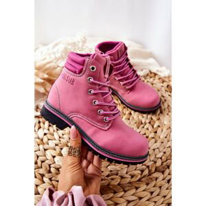 Children's Trapper Boots Big Star BB374124BS Pink