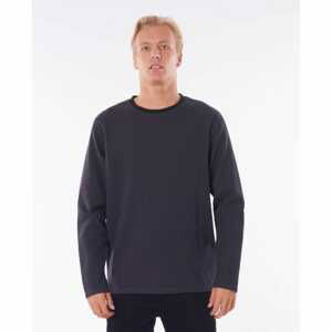 Rip Curl Sweatshirt SEARCHERS WAFFLE CREW Washed Black