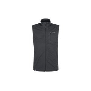 Men's softshell vest KILPI TOFANO-M black