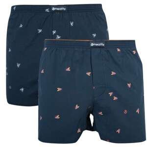 2PACK men's Meatfly shorts in a gift box (Agostino - Flies)