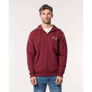 Rip Curl D'AMS HOOD FLEECE Maroon Sweatshirt