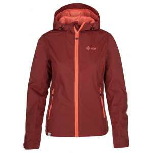 Women's outdoor jacket KILPI ORLETI-W dark red