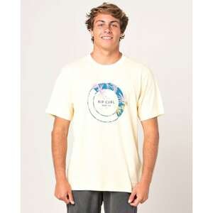 T-shirt Rip Curl FILTER TEE SS TEE Pale Yellow