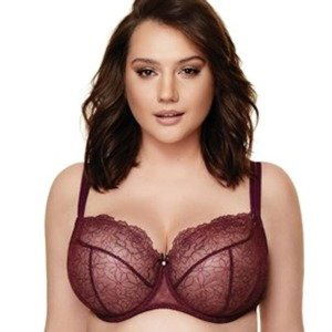 Pamela / B2 soft bra - plum